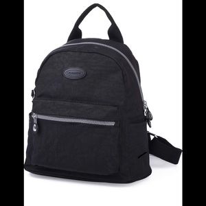 Lily & Drew small nylon backpack purse